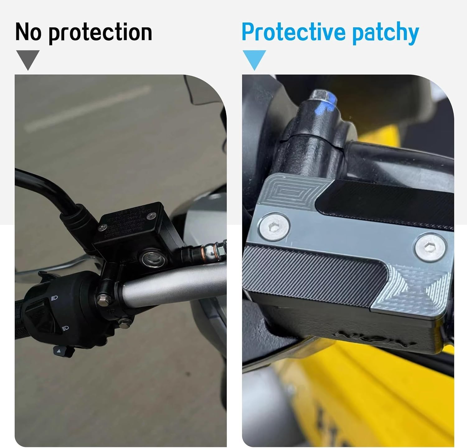 Guard Rear Brake Fluid Reservoir for XDV250si XDV300i Motorcycle CNC Aluminum Brake Fuel Oil Cup Cap Master Cylinder Cover Fluid Guard