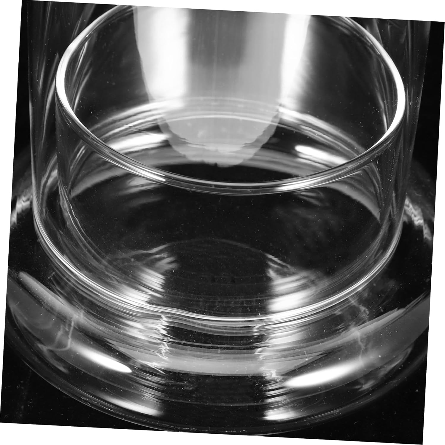 2pcs Miniature Glass Landscape Bottle Terrarium for Ecosystem Decoration Borosilicate Jar for Home Decor