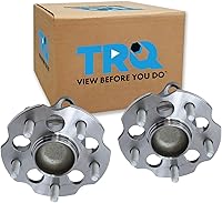 Vista 107 de TRQ Juego de Rodamiento de Rueda Trasera de 2 Piezas y Conjunto de Cubo con Sensor ABS Compatible con Hyundai Sonata 2015-2019 Tucson 2016-2021