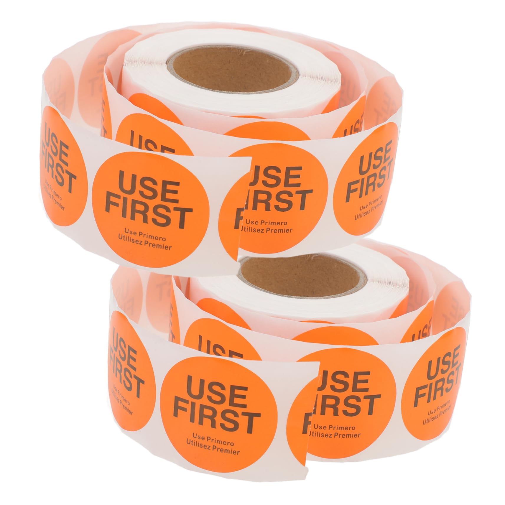 8rotoli Etichette Adesive Per Inventario Usare Prima Di Stickers Per Alimentari Etichette Per Ristoranti e Gestione Magazzino