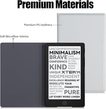 マグネットケース Xteink X4 Pro E-Reader 2026用 Relesed、ホワイト