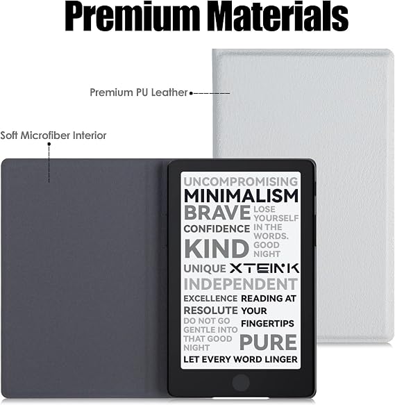 マグネットケース Xteink X4 Pro E-Reader 2026用 Relesed、ホワイト