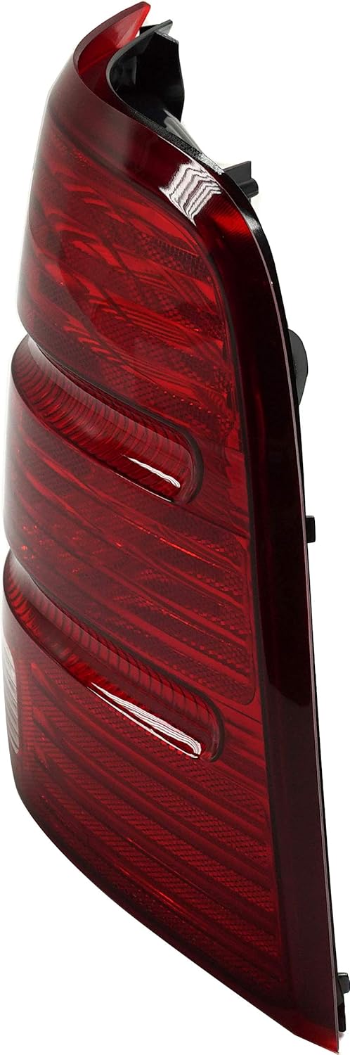 Evan-Fischer Tail Light Lens and Housing Compatible with 2002-2005 Ford Explorer Passenger Side