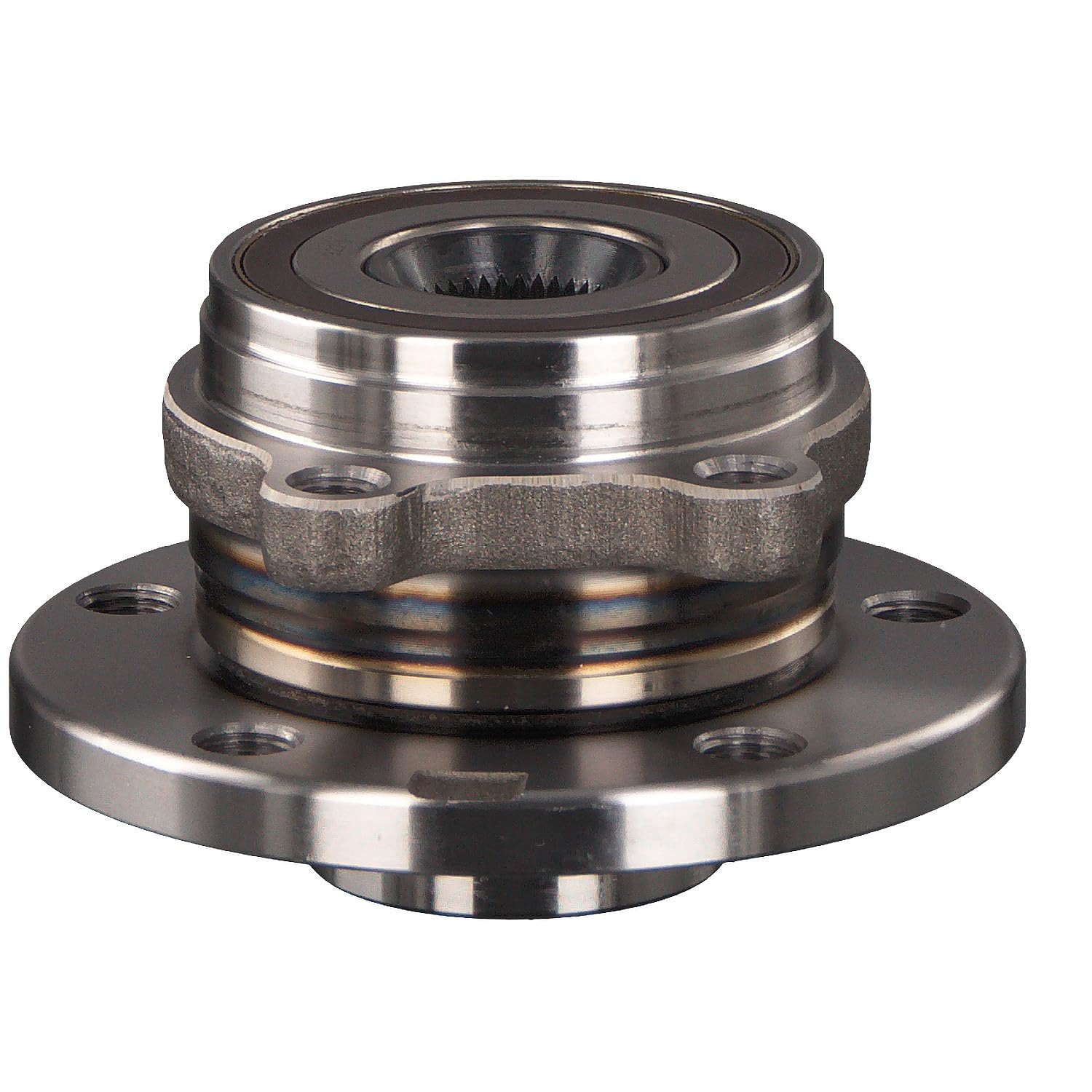 febi bilstein 26377 kit cuscinetto ruota con mozzo ruota e anello ad impulsi ABS, 1 unità | Compatibile con: AUDI A1, A3, A3 Cabriolet, A3 Sportback, Q3, TT, TT Roadster, SEAT ALHAMBRA, ALTEA, ALTEA XL, LEON