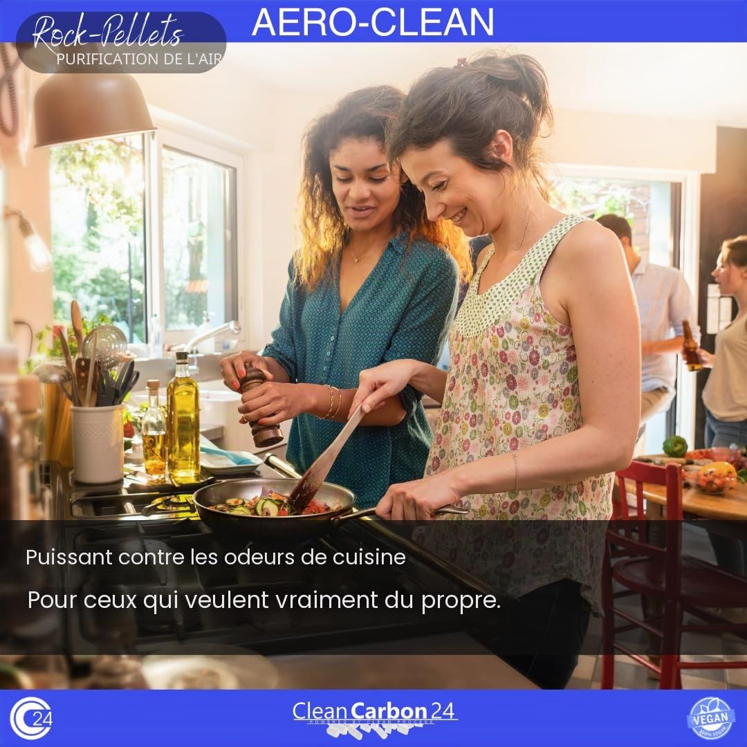 5 litres Pellets de charbon actif Ø 4 mm pour la purification de l'air [Classe énergétique A]