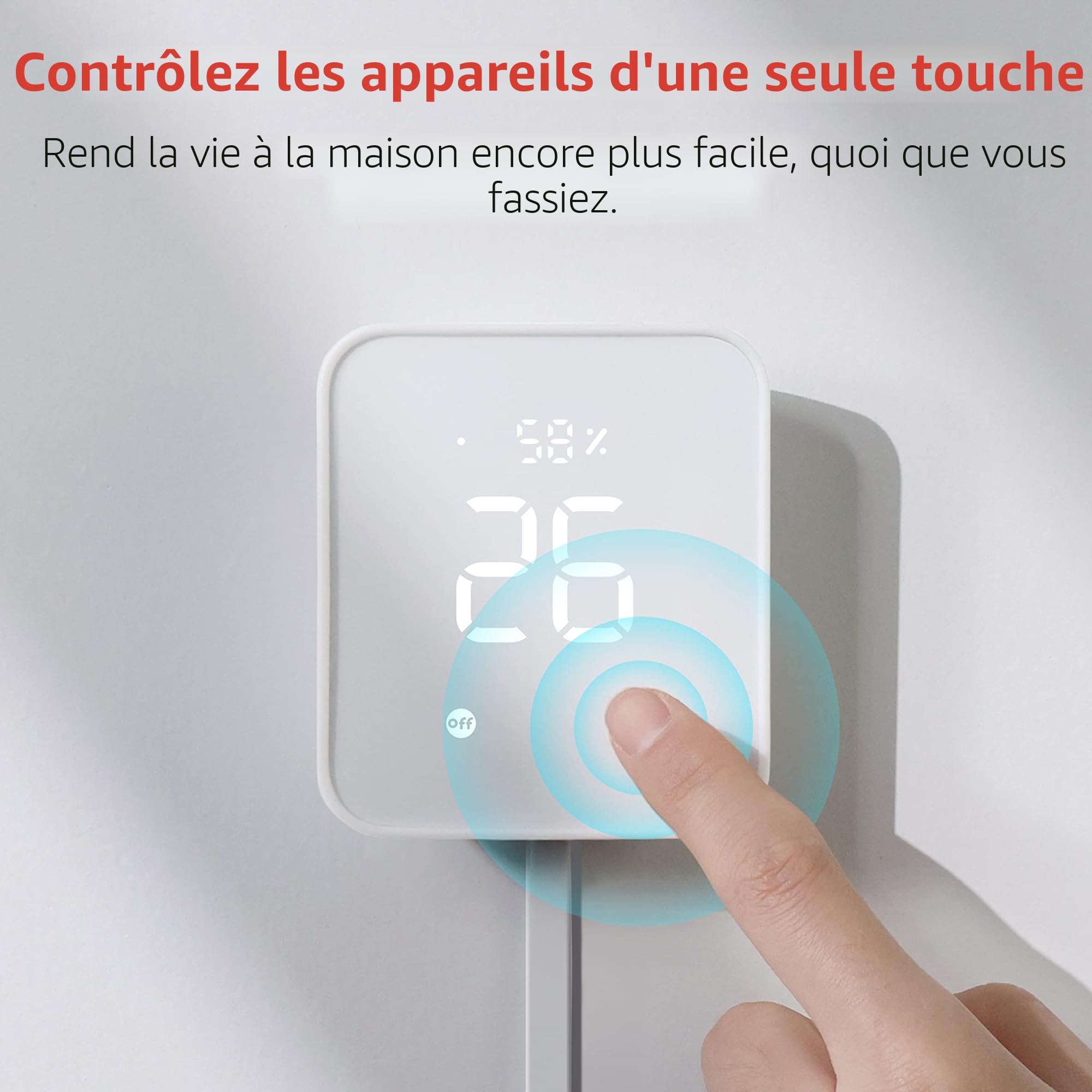 SwitchBot Hub 2 - thermomètre hygromètre WiFi, télécommande IR, Intelligente Ainsi qu'un capteur de lumière. Reliez au Wi-FI (2.4GHz), Compatible avec Alexa&Google Assistant