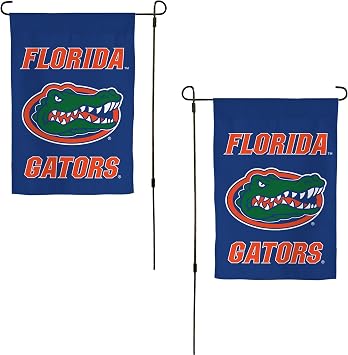 Desert Cactus University of Florida UF Garden Flag 19 x 12 inch Florida Gators Banner, For Outdoor Display and Events Design C
