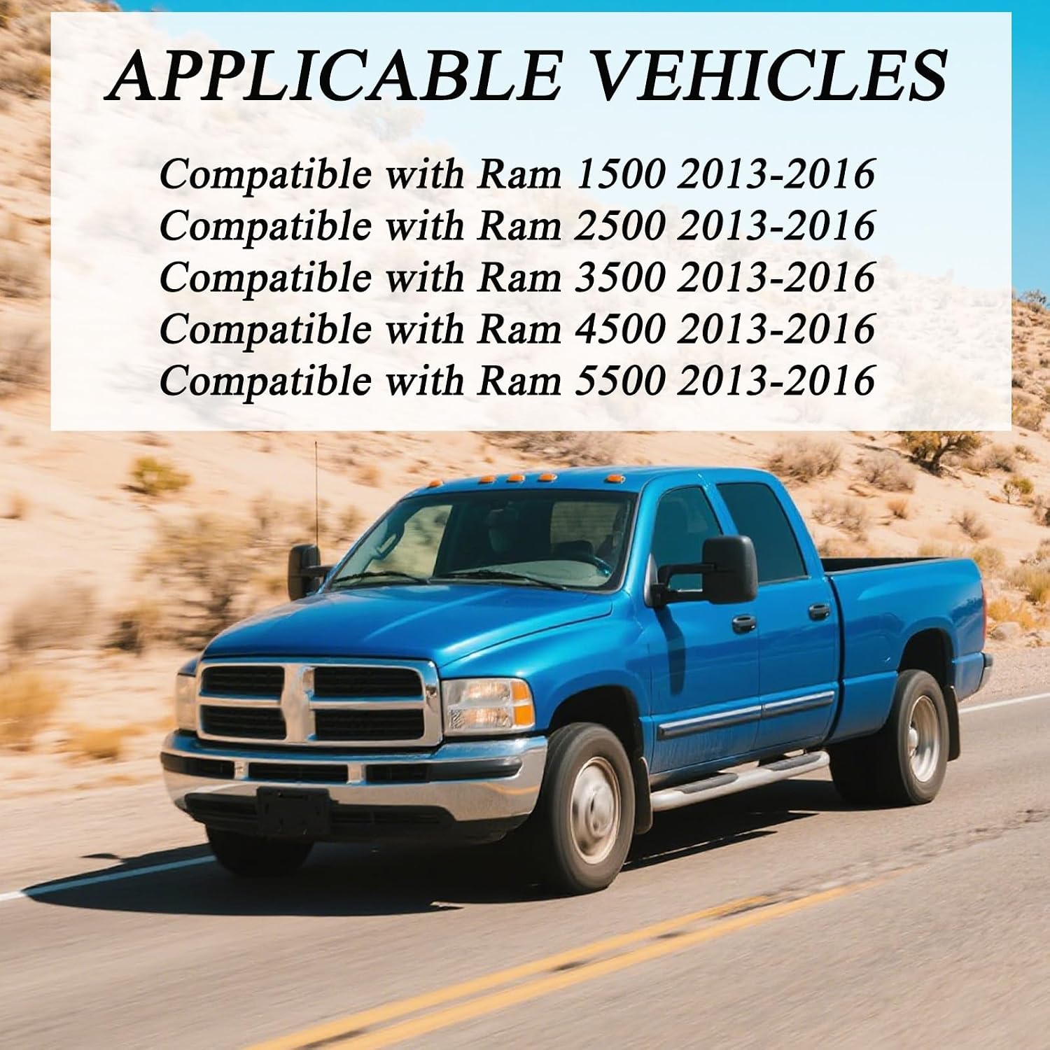 Power Outlet Inverter Compatible with Dodge Ram 1500 2500 3500 4500/5500 2013-2016, Inverter Power Outlet Replace# 68159295AB