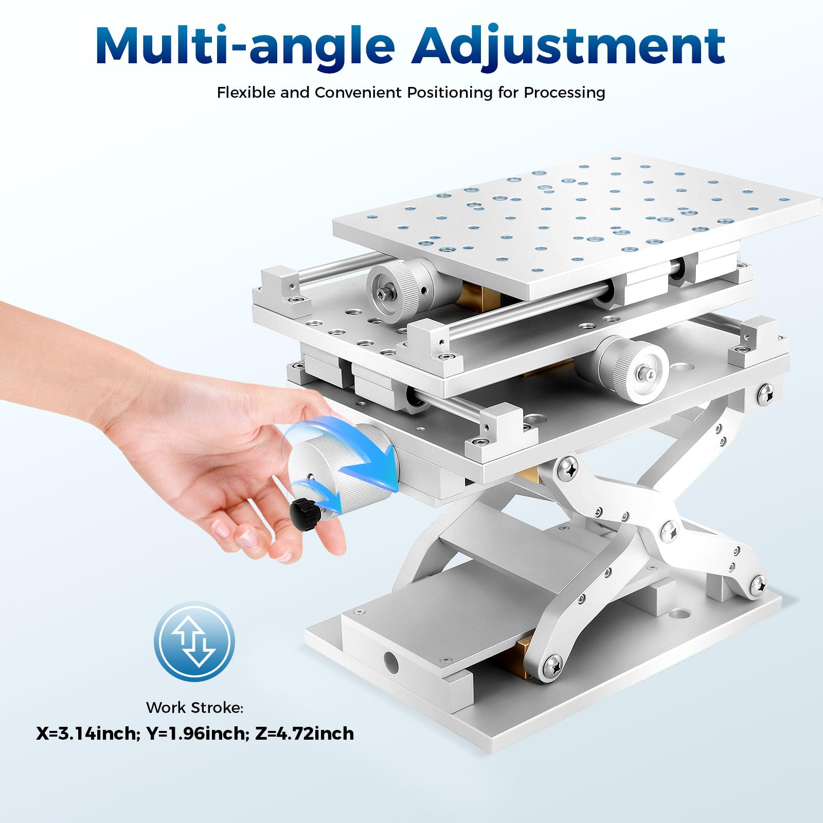 Amazon.com: XYZ 3 Axis Moving Workbench, 3D Positioning Moving