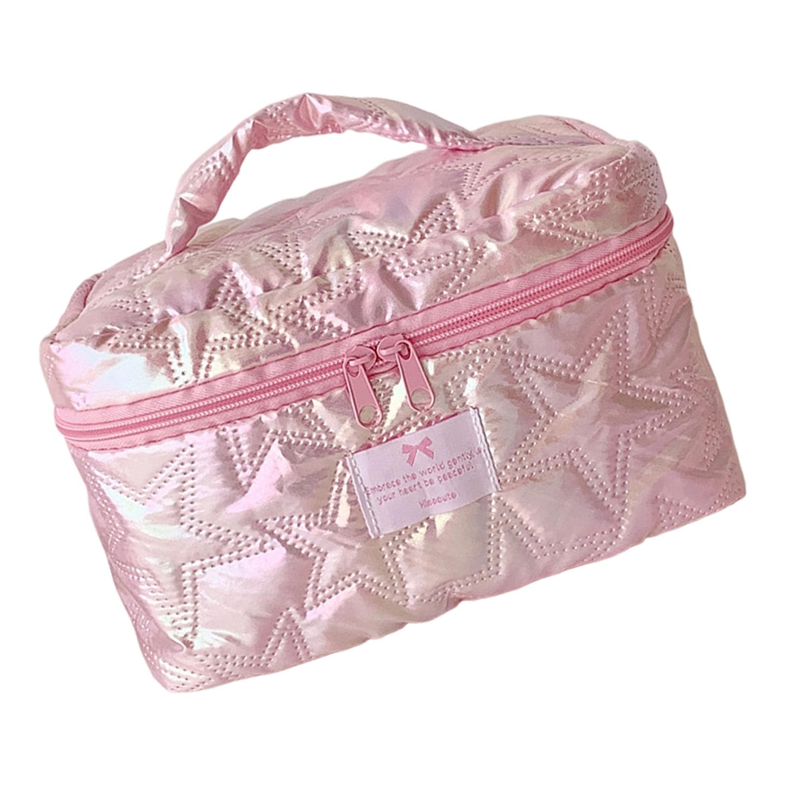 Tsophreniq Skincare Storage Bag for Travel Cosmetic Pouches Multiple Pocket Toiletry Organizers Women Accessory Makeup Bag