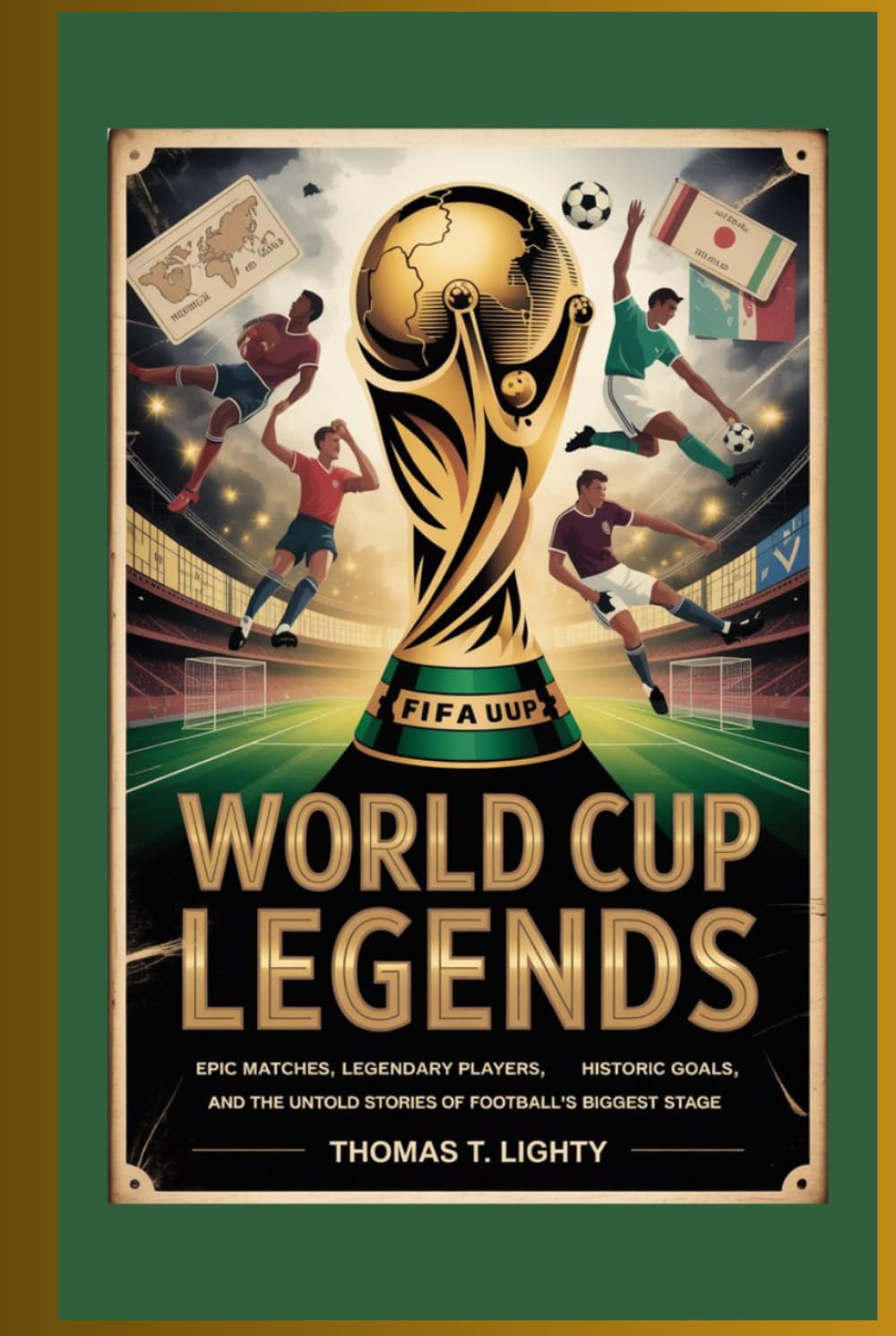 WORLD CUP LEGENDS: Epic Matches, Legendary Players, Historic Goals, and the Untold Stories of Football’s Biggest Stage