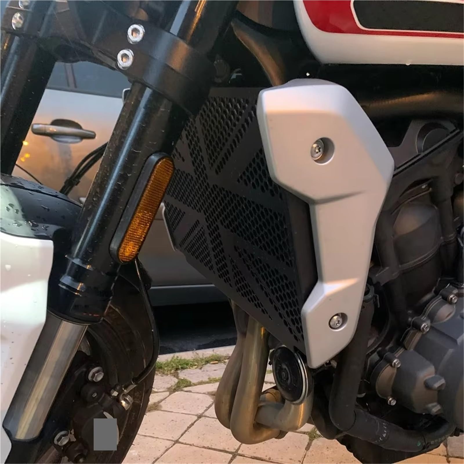 Moto Copri Radiatore Griglia Per Triumph Per Trident 660 2021-2025 Motociclo Copertura Della Griglia Radiatore | Accessori moto Griglia di protezione del radiatore Griglia di copertura