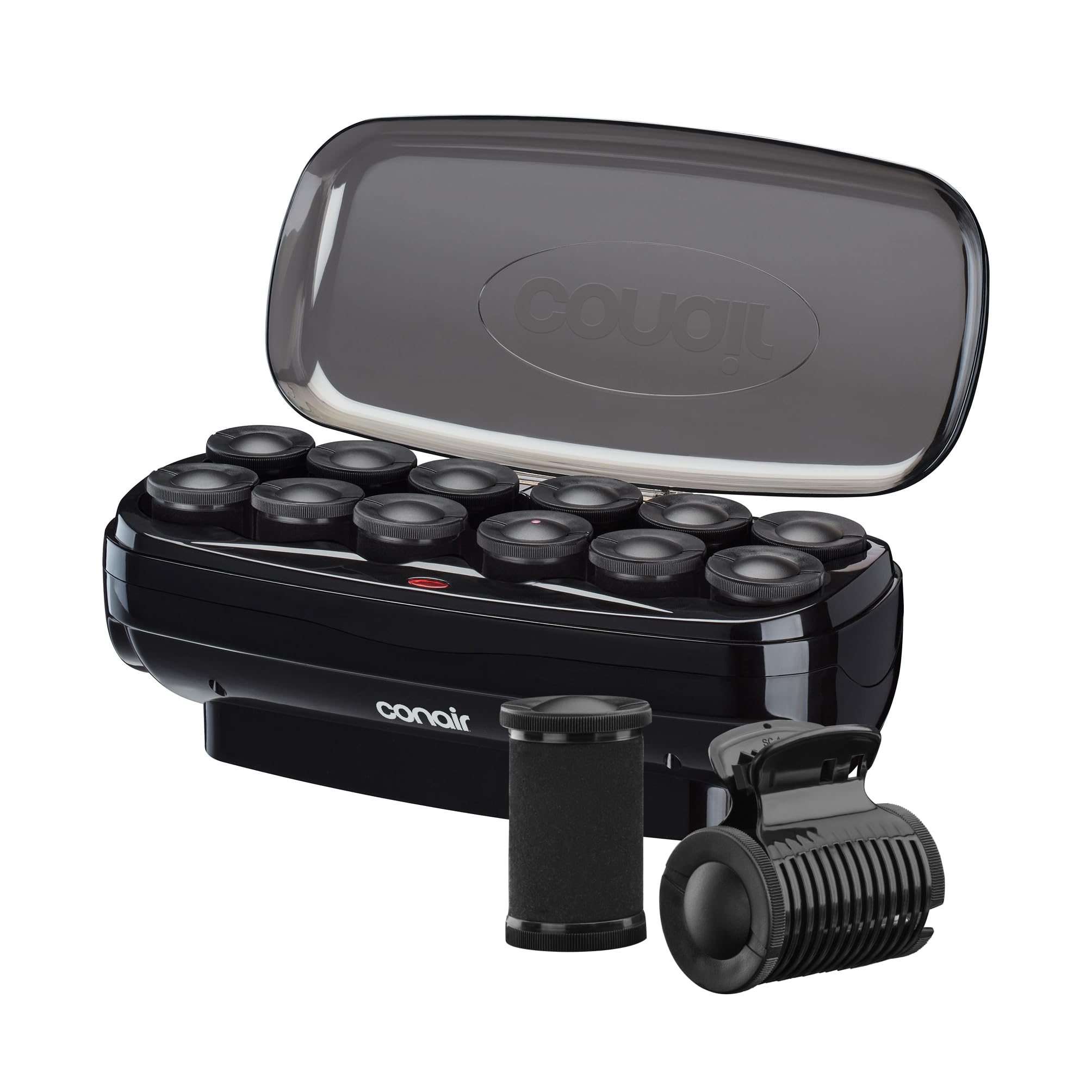 Photo 1 of Conair Velvet Flocked Jumbo Hot Rollers Set
