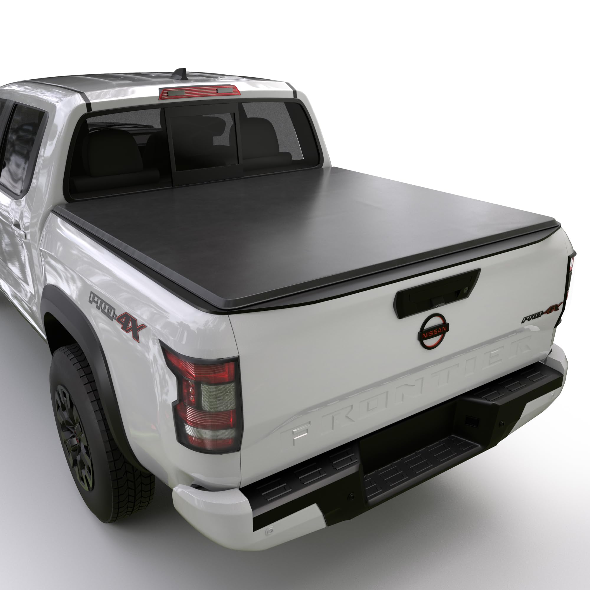Toptiny Soft Roll Up Truck Bed Tonneau Cover|SR033|Fits 2005-2026 Nissan Frontier 4' 11" Bed (58.6")