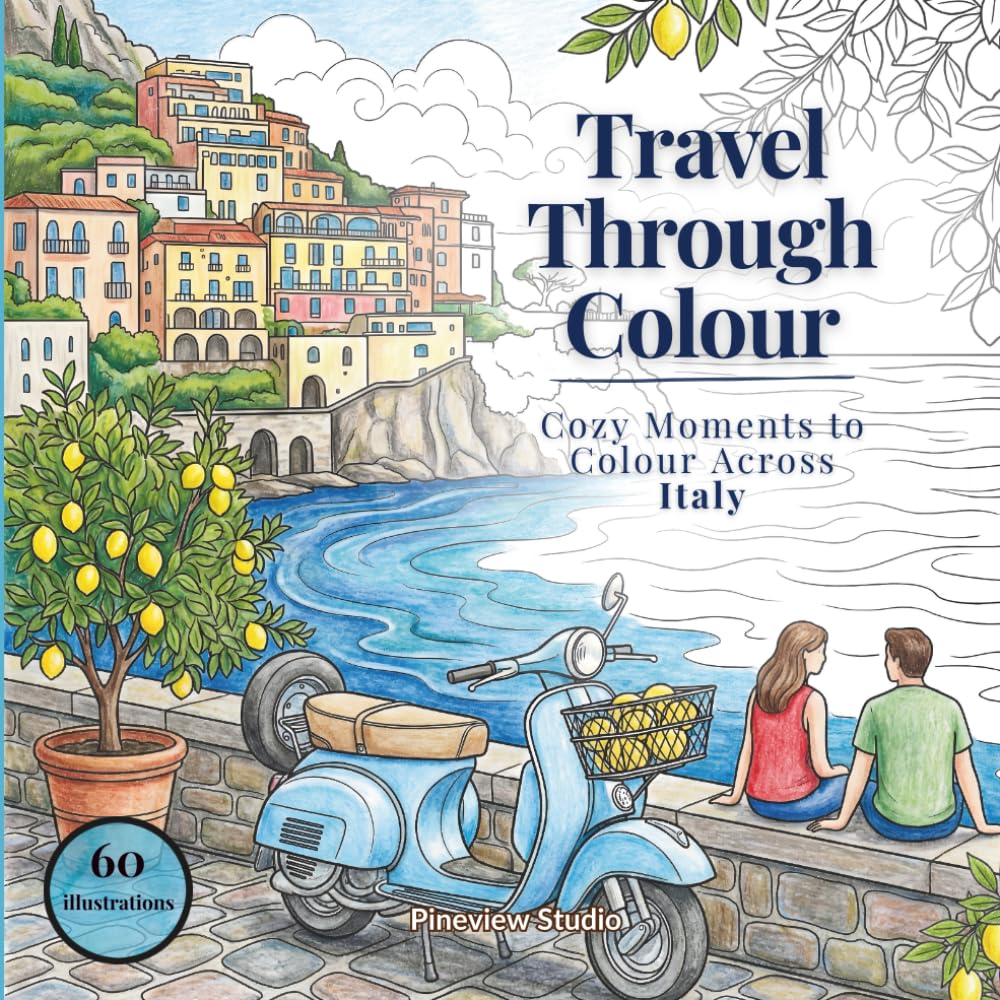 Travel Through Colour: Cozy Moments to Colour Across Italy