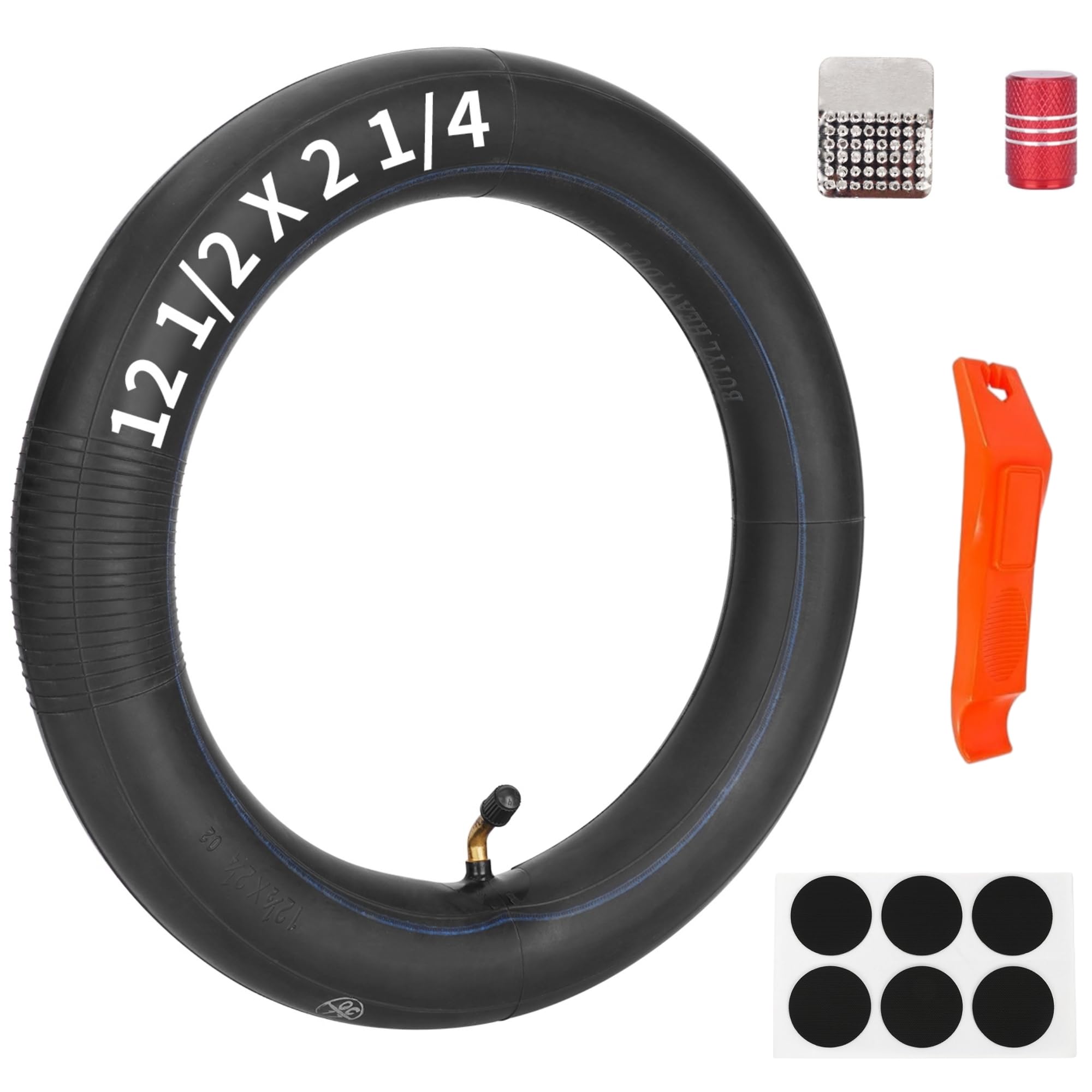 1Set 12.5x2.25 (12 1/2"x2 1/4") out n about Inner Tubes Replacement for Pocket Mod, Bella, Betty, Bistro, Daisy, Hannah, GT - Gas & Electric Scooters, Kids Bike & Balance Bike