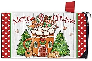 Gingerbread House Winter Farmhouse Garden Outdoor Decoration (21"x19")