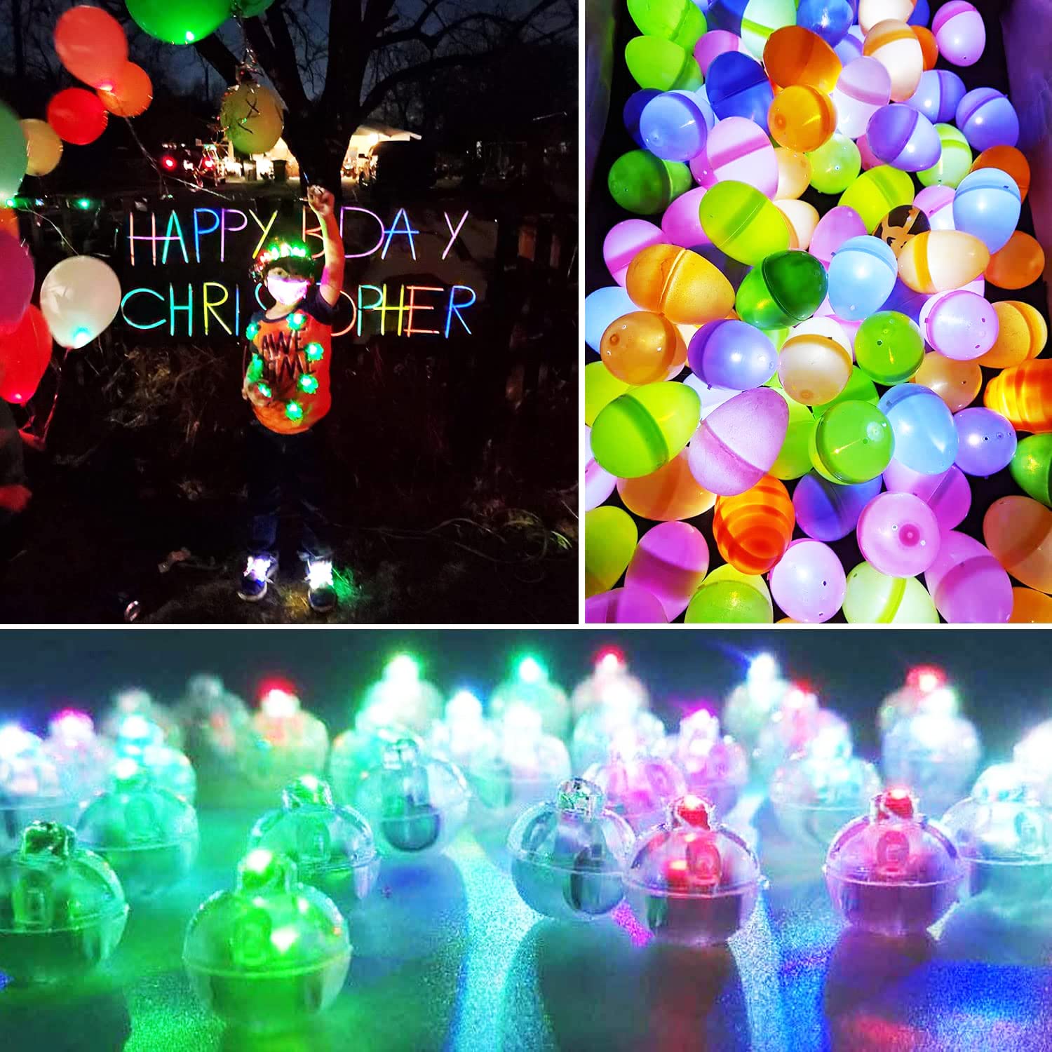 LED Palloncini Luci, 100 Pcs Rotondo Lampada a Palloncino, Mini Lanterne di Carta per Matrimonio Compleanno Halloween Festa di Natale Capodanno Decorazione