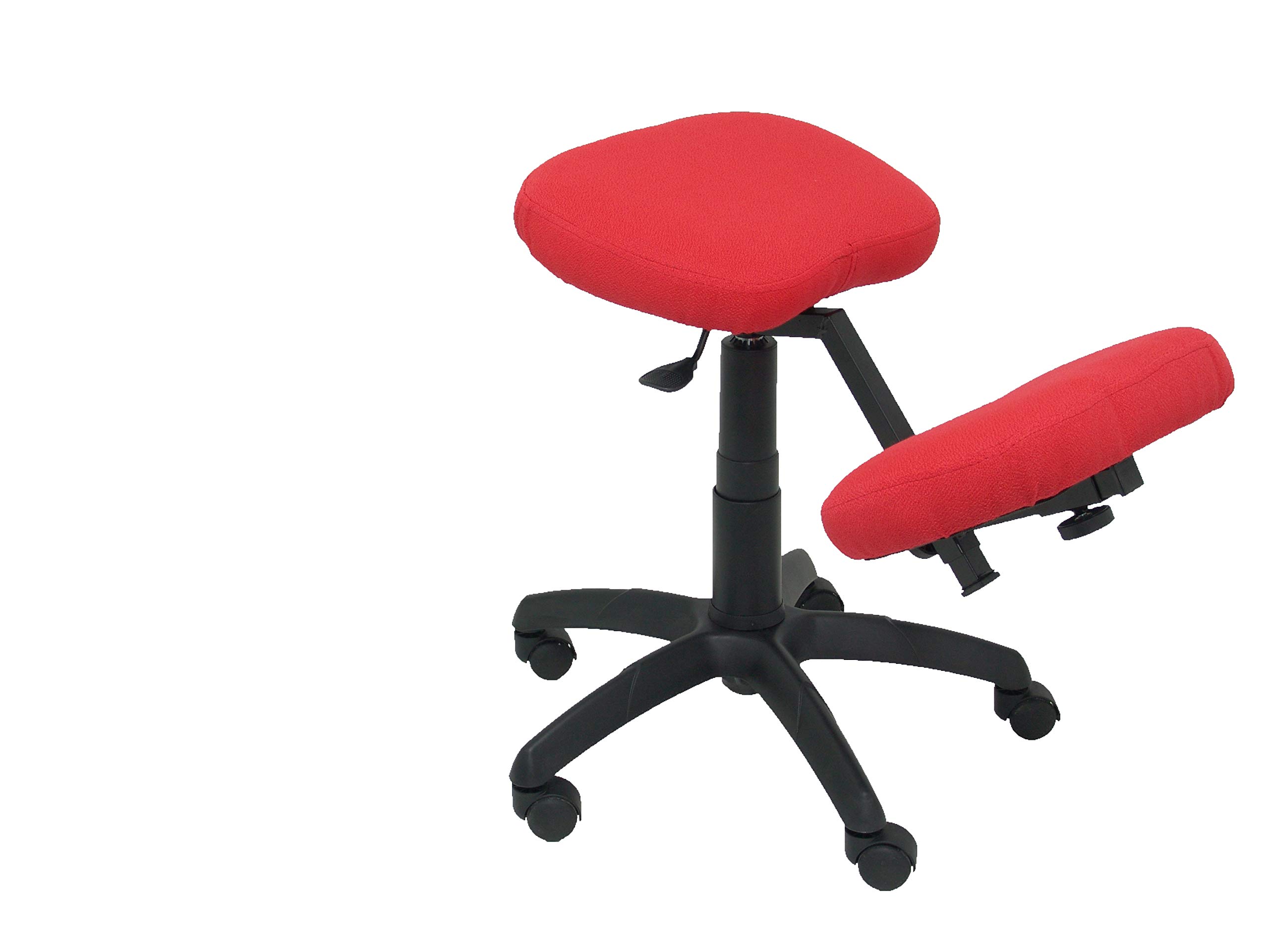 Silla Lietor Bali Rojo ergonómica con mecanismo sincro regulable