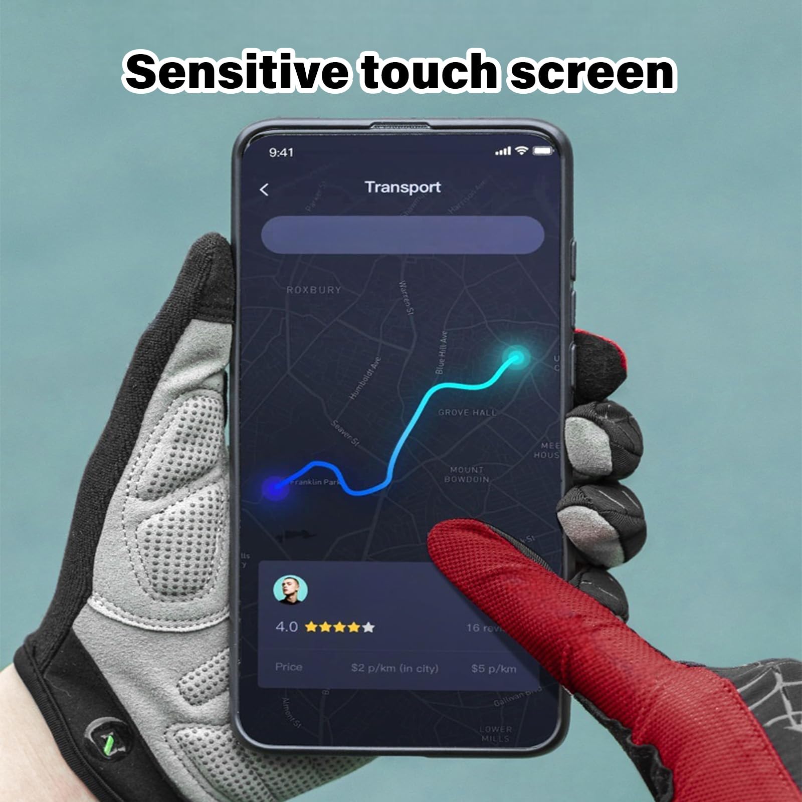 Les Gants de Cyclisme Poignet réglables améliorent l ' adhérence, évacuent la Transpiration, pour Les activités de Plein air, élastiques, Cyclisme légers