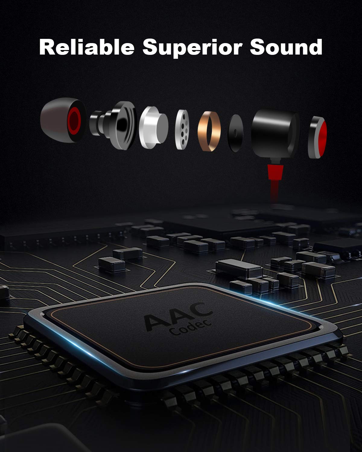 Amazon.com: NANAMI Bluetooth Headphones Wireless Earbuds - Sports