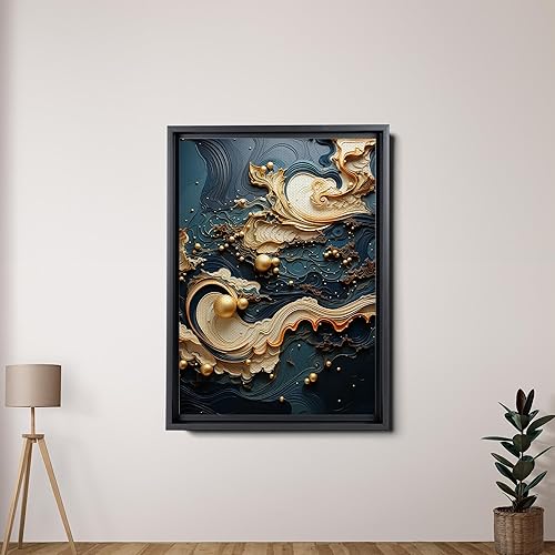 Miniatura 2 de Green White Gold minimalist texture Prints Green wall art green canvas Prints green abstract art Lime Green canvas wall art, Canvas, Art Print