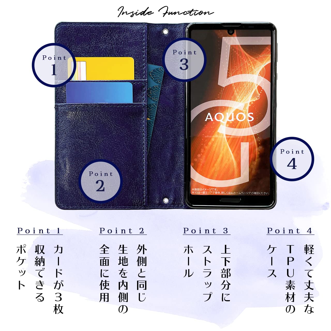 Amazon.co.jp: AQUOS EVER SH-02J U SHV37 L2 SH-L02 DM-01J SH-M04 SH