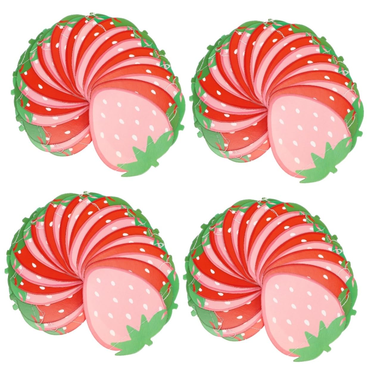 BESTonZON 16pezzi Bunting Decorazioni Per Facile Appendere Riutilizzabile Per Compleanni e