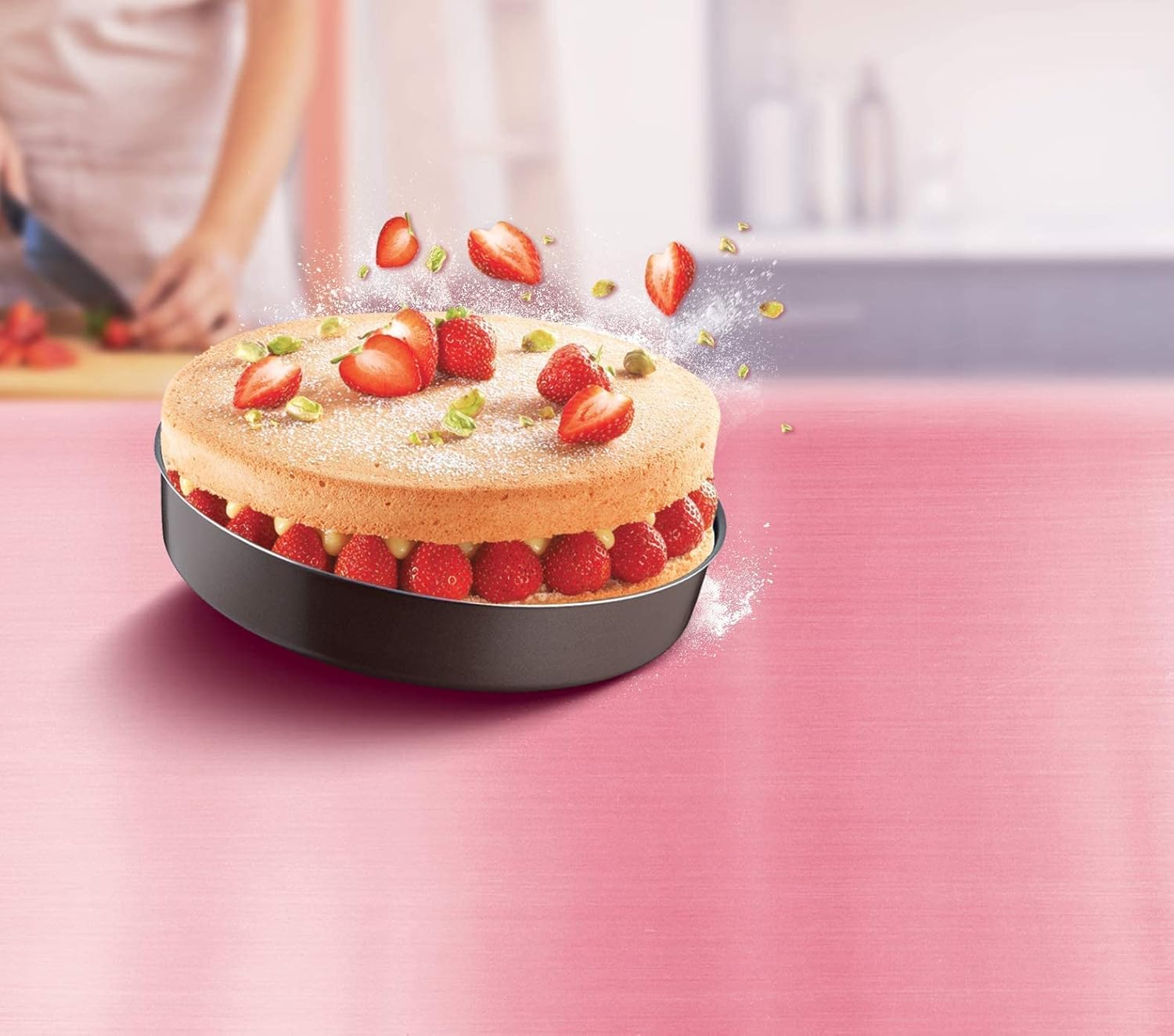 Tefal J1609702 Success Cake tin Aluminium Brown 26 cm