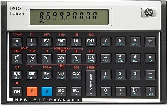HP 12C Platinum Calculator