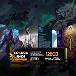 Ediloca EN605 128GB M.2 SSD, NVMe1.3 PCIe Gen3 x4 SSD Internal Hard Drive, M.2 2280 - Read/Write Speed up to 2050/600 MB/s - Internal SSD Compatible with Laptop & PC Desktop