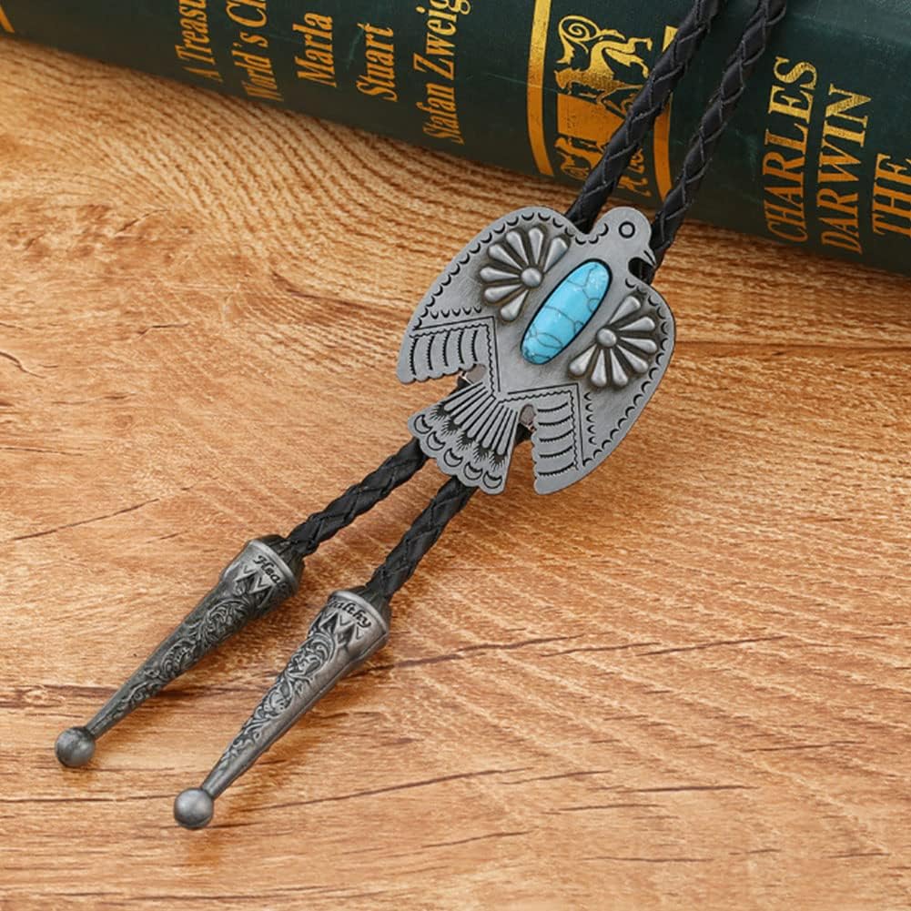Mingchen 6 Pcs Silver Bolo Tie Clasp, Blank Bolo Tie Buckle Accessories Slide Lock Clips for DIY Necktie Making Creative Gifts (Silver) image 4