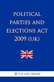 Political Parties and Elections Act 2009 (UK)