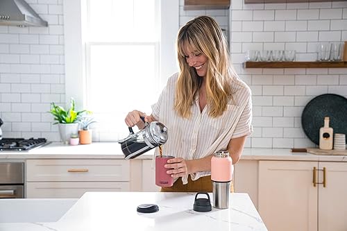 Miniatura 12 de CamelBak MultiBev - Botella de agua aislada de acero inoxidable y taza de viaje