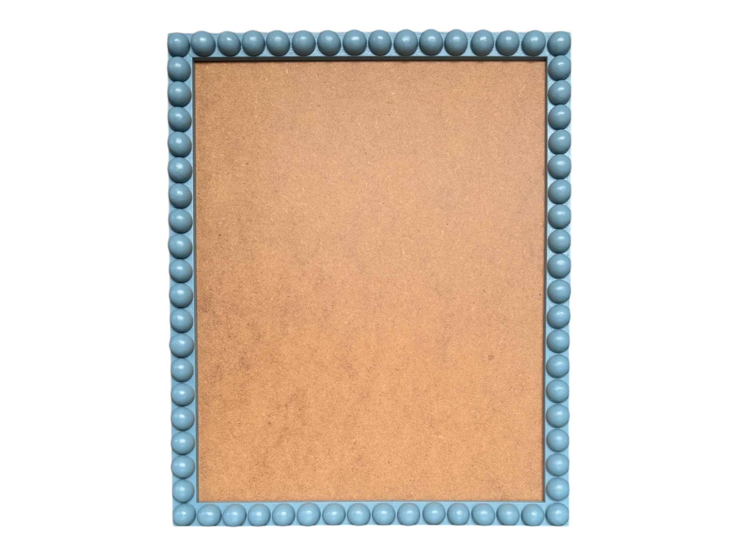 Blue Wooden Bobbin Picture Frame Size 6x8"