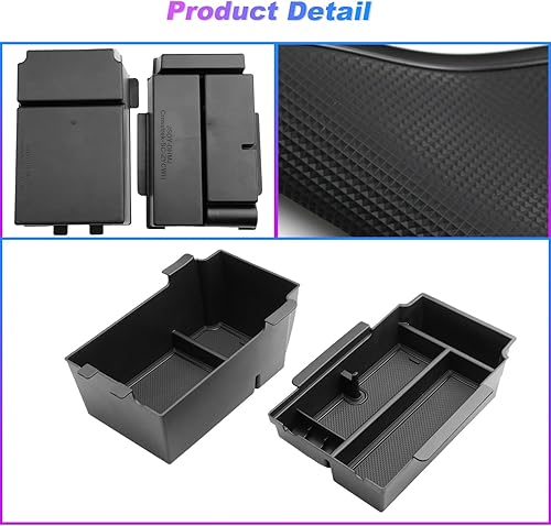 Miniatura 5 de SXCY Organizador de consola Subaru Crosstrek Impreza 2024, bandeja organizadora de almacenamiento Crosstrek 2024 para accesorios Crosstrek 2024,