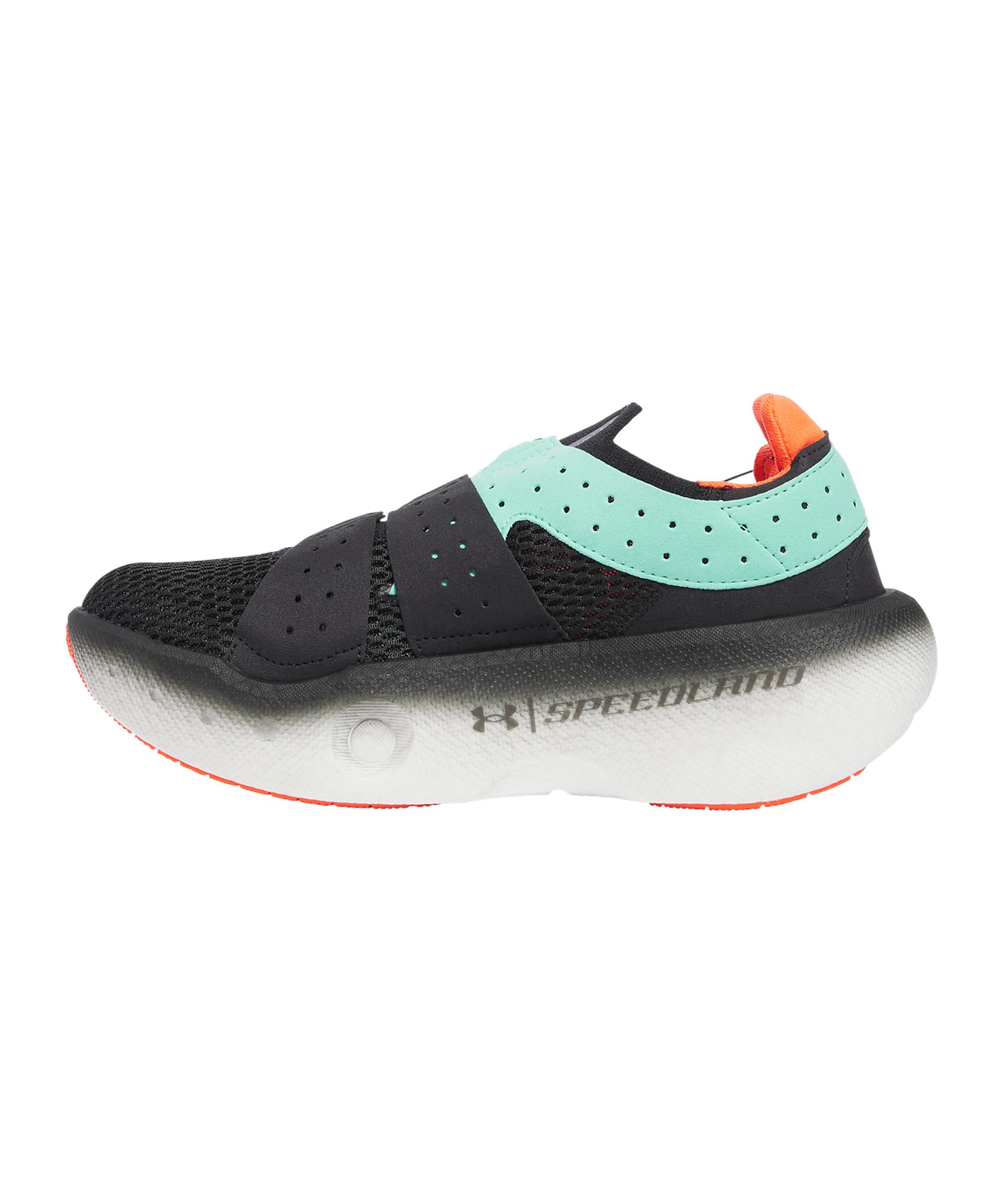 Under Armour Unisex Infinite Mega Zapatillas para Correr Zapatilla Neutral Black/Comet Green - Negro