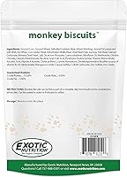 Vista 2 de Monkey Biscuits (naranja, 9 libras) - Galletas saludables y crujientes para perros de pradera, loros, ardillas, planeadores de azúcar, hámsters