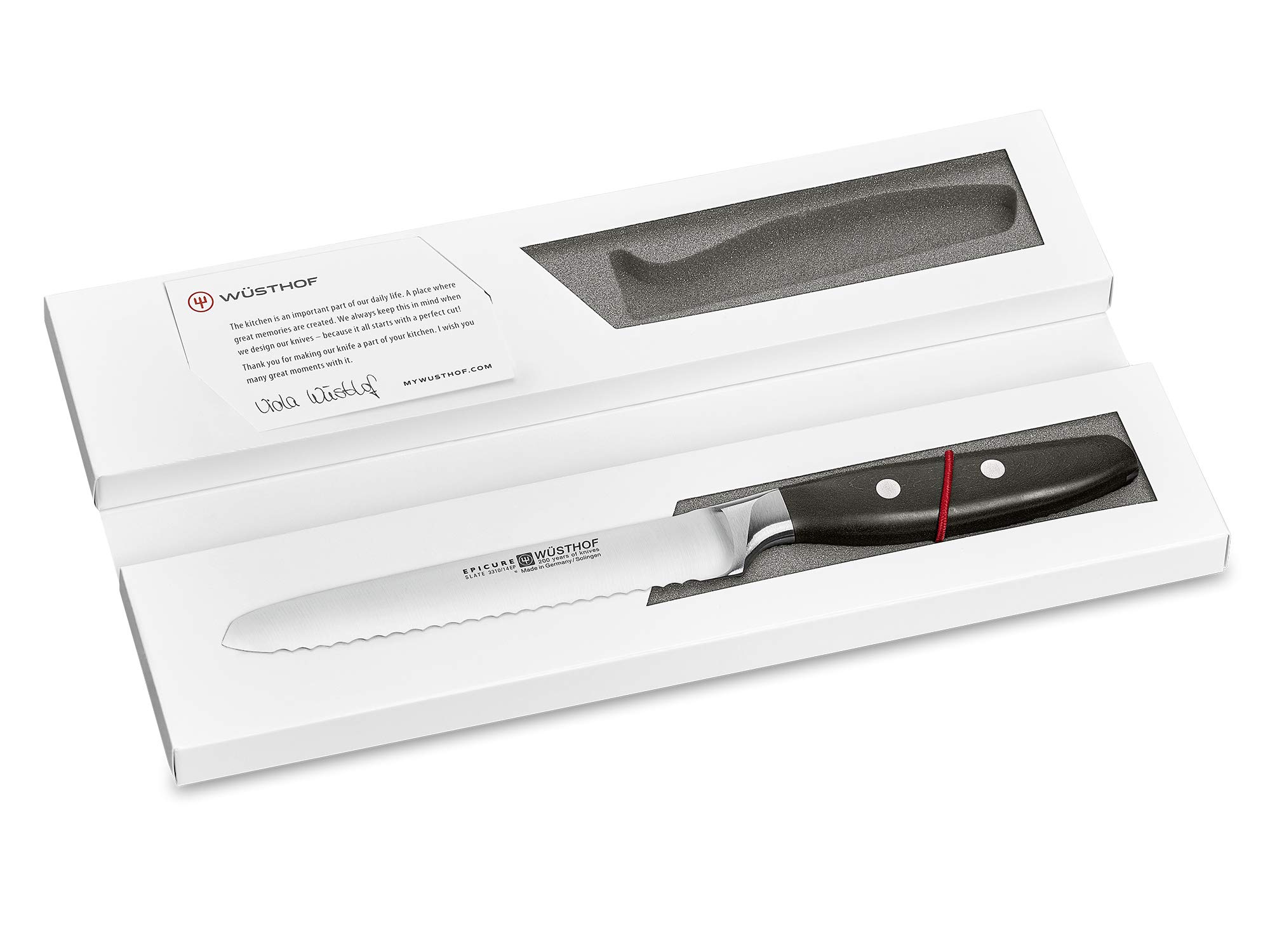 WÜSTHOF Epicure Slate Aufschnittmesser 14 cm