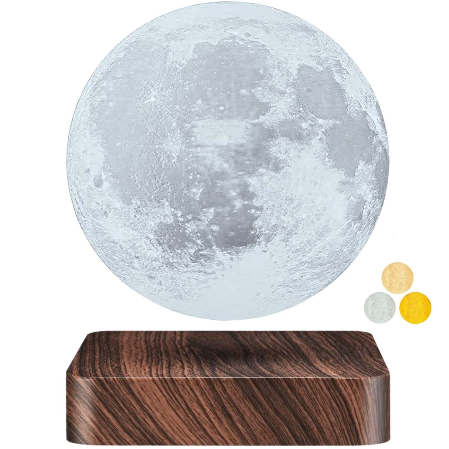 Amazon.com: MOOCCI Magnetic Levitating Moon Lamp, 3D Printed