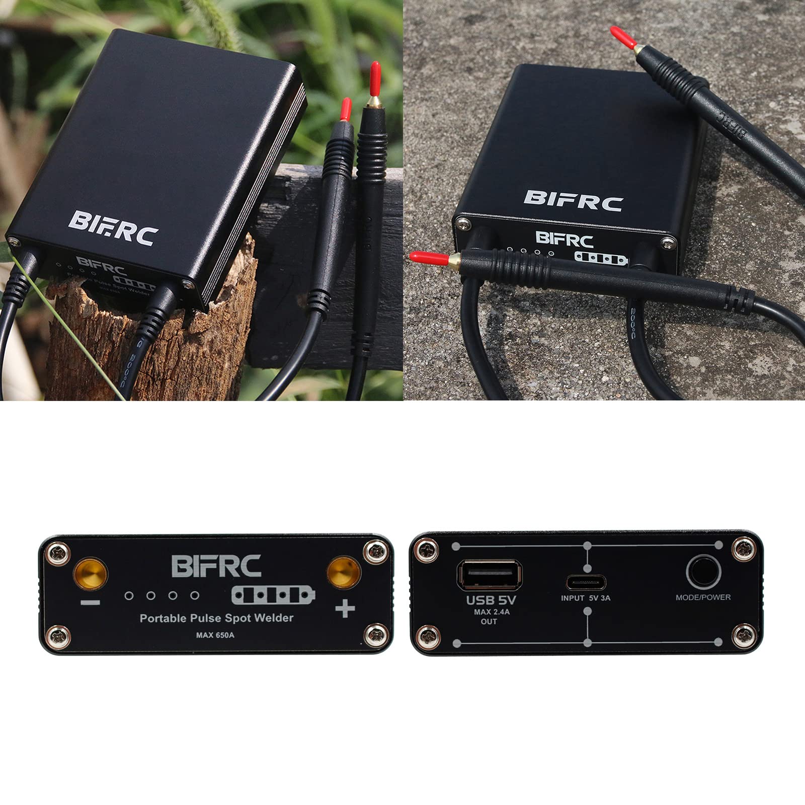 Small Portable Handheld Welding Machine 4.2V 639A With 18650 Batteries Quick-release Pen