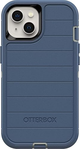 OtterBox Defender Series - Funda sin pantalla para iPhone 13 solo funda protección de defensa microbiana embalaje no al por menor color azul fuerte