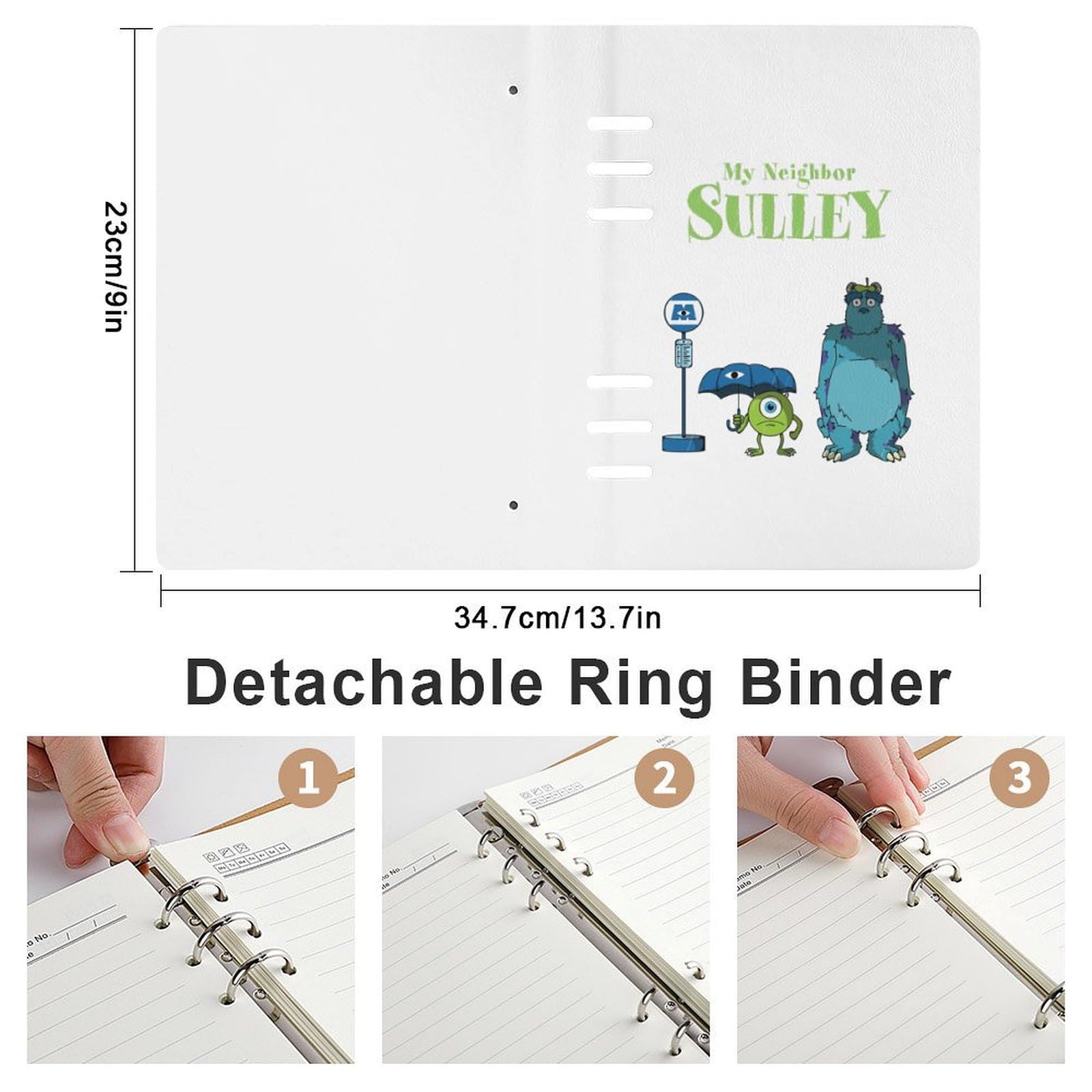 Amazon | モンスターズインク マイク サリー バインダーノート 日記帳