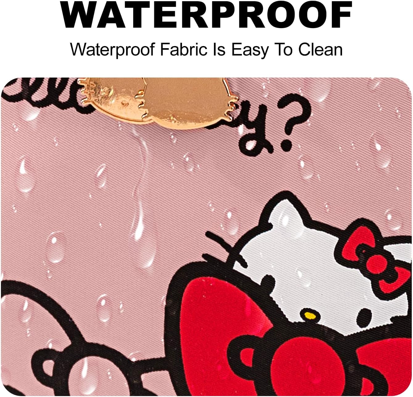 AmBealla Travel Makeup Bag Large Cosmetic Bags with Brush Holder, Pink Waterproof 2PCS Portable Cosmetic Case for Women, Toiletry Storage Bag for Skincare & Beauty Tools for Girls - Image 9