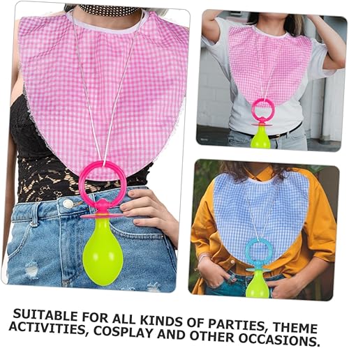 Miniatura 9 de SUPVOX Cosplay Baby Chupete Babero Traje Adulto Disfraz de Festival de lujo Conjuntos Decorativos