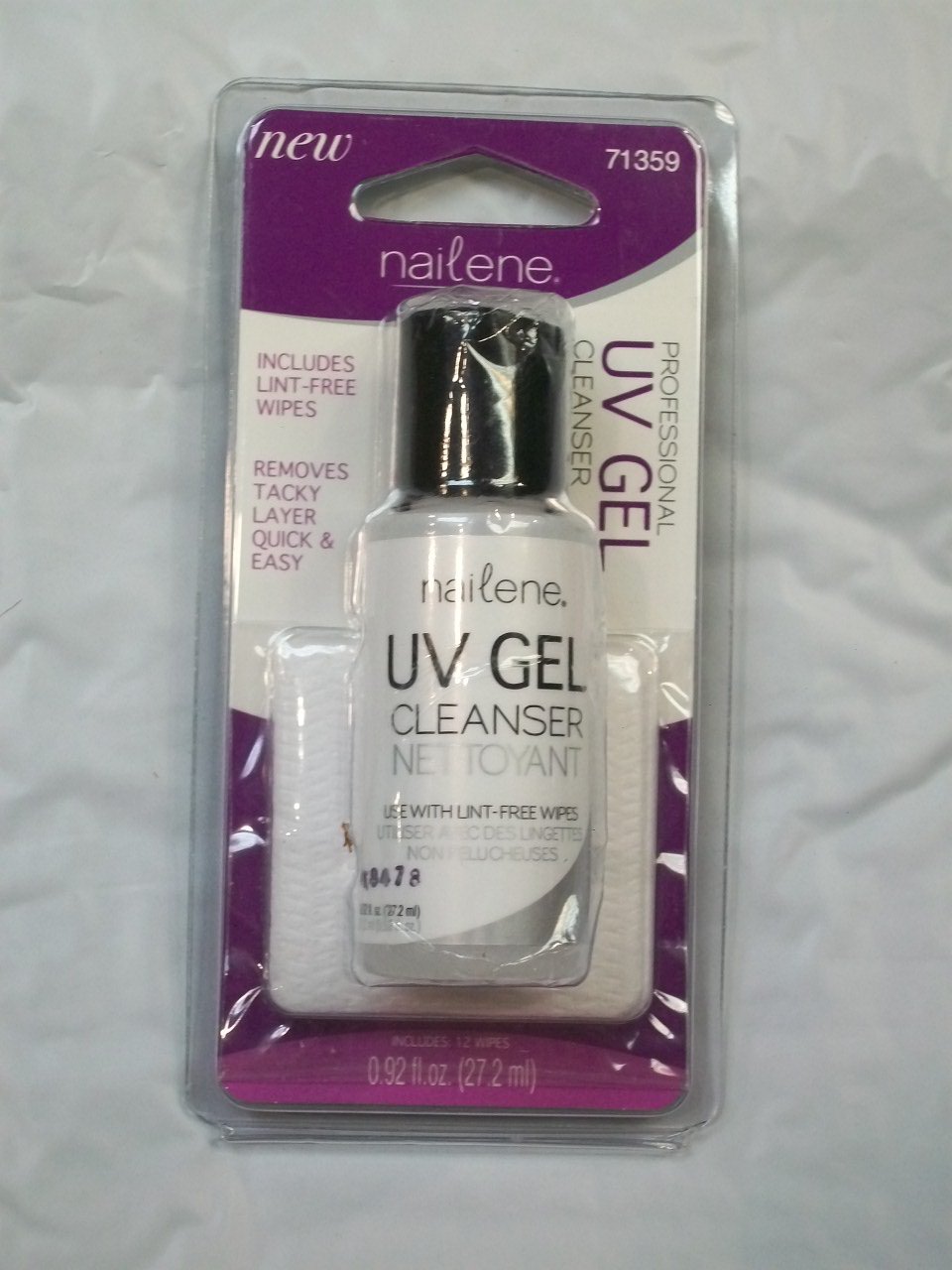 Nailene Professional UVGel Cleanser .92 fl oz Manicure