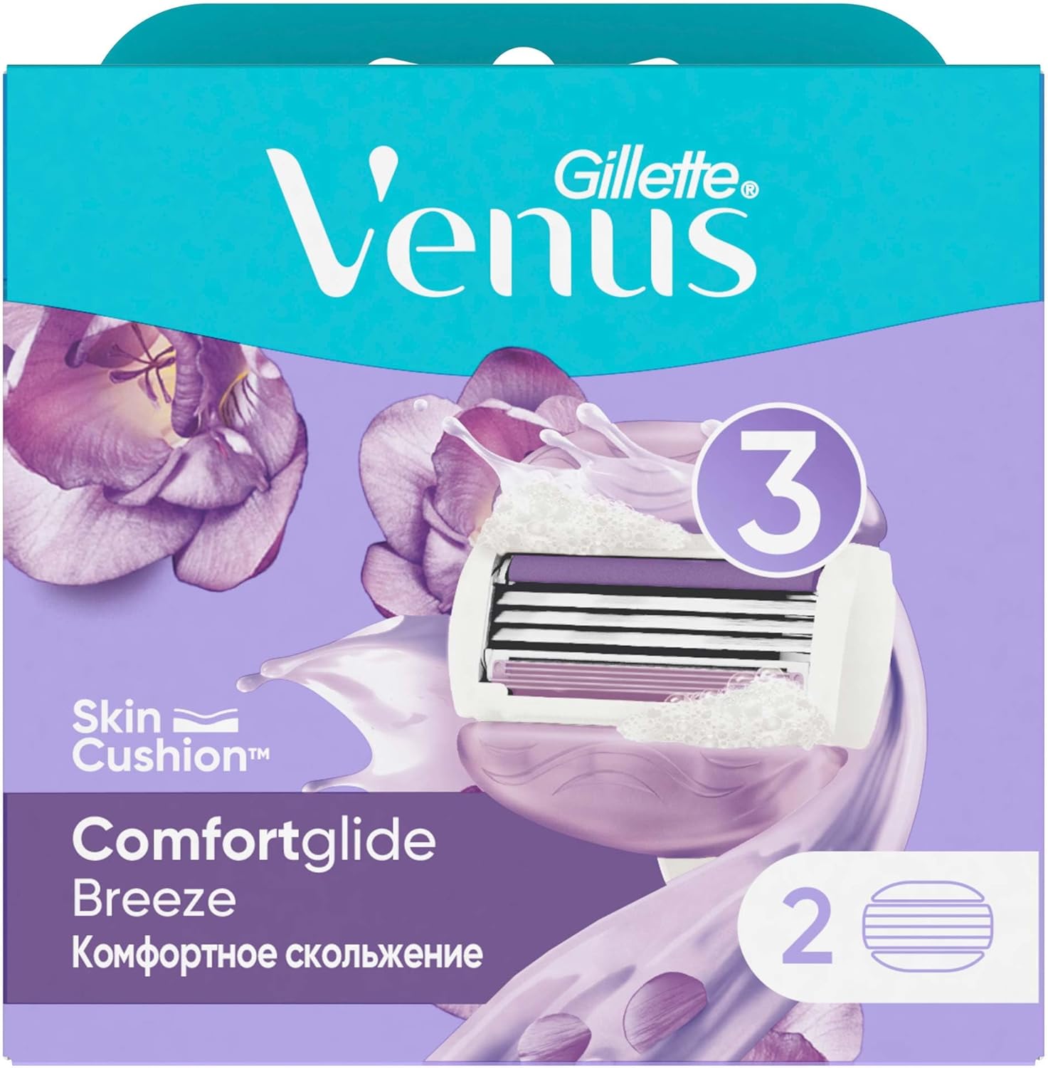 Gillette Venus Comfortglide Breeze 2 Adet Yedek Başlık