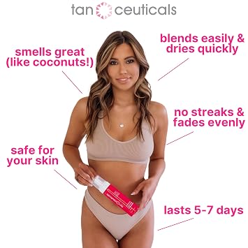 Tanceuticals Complete Self Tanning Mousse Kit, Dark Shade