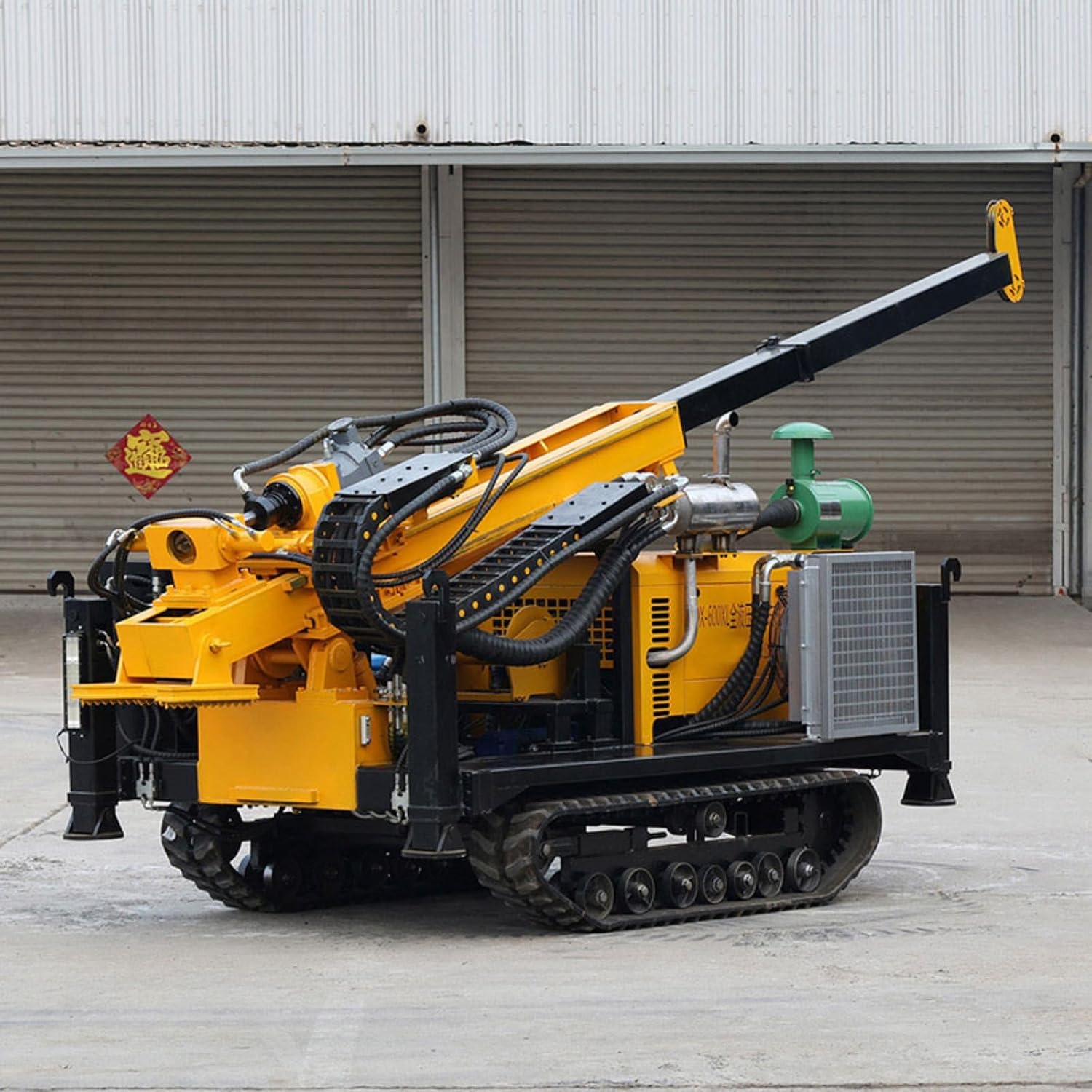 Precision Hydraulic Core Driller, Crawler Drilling Machine for Quality Assurance, Suitable for Infrastructure Inspection and Core Sample Integrity Testing Projects