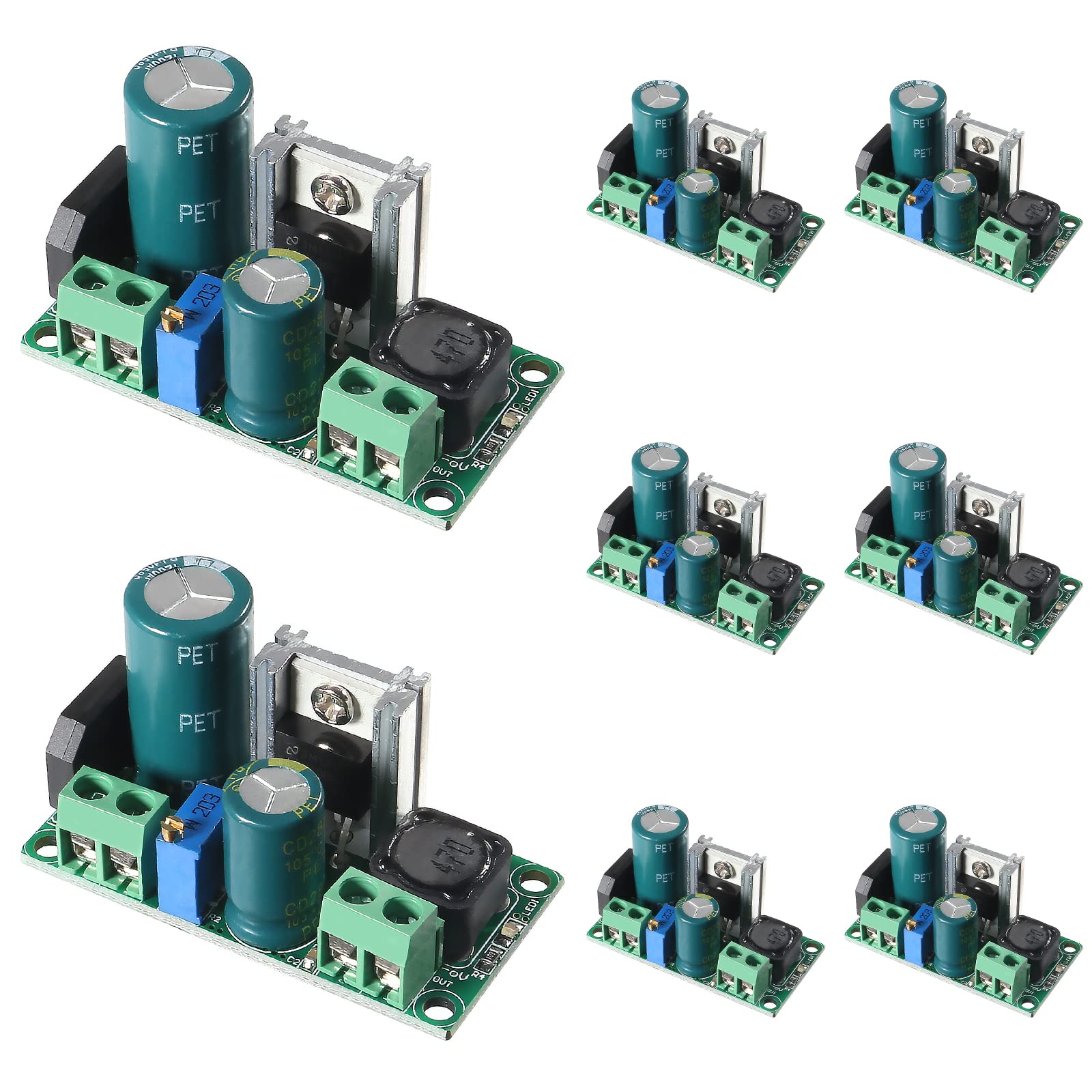 Buy Alinan 8pcs AC/DC to DC Step Down Buck Converter AC 530V DC 548V